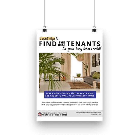 tenants for your long term rental